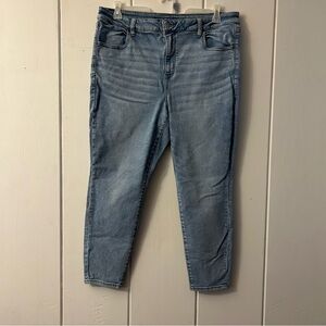 American Eagle Outfitters Blue Skinny Jeans 20 SHORT